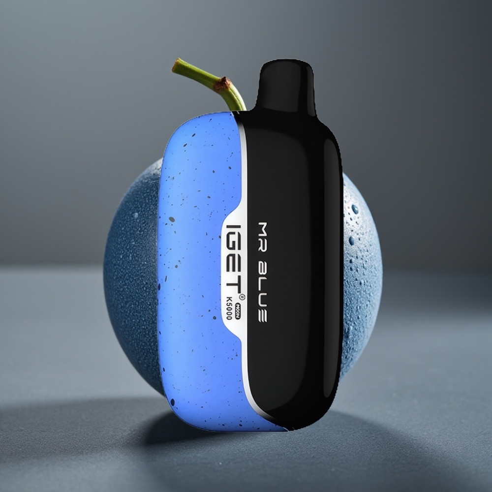 IGET Moon K5000 Puffs Enkratna Vape Gospod Modra, 5000 Puffov, 81,5 g