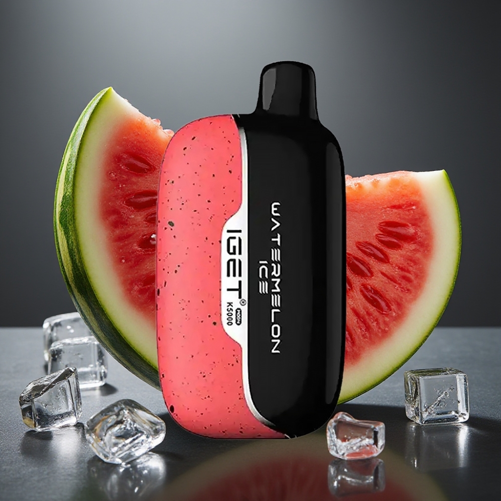 IGET Moon K5000 Puffs Enkratna Vape Lubenica Led 1.35 Ohm Mesh Coil