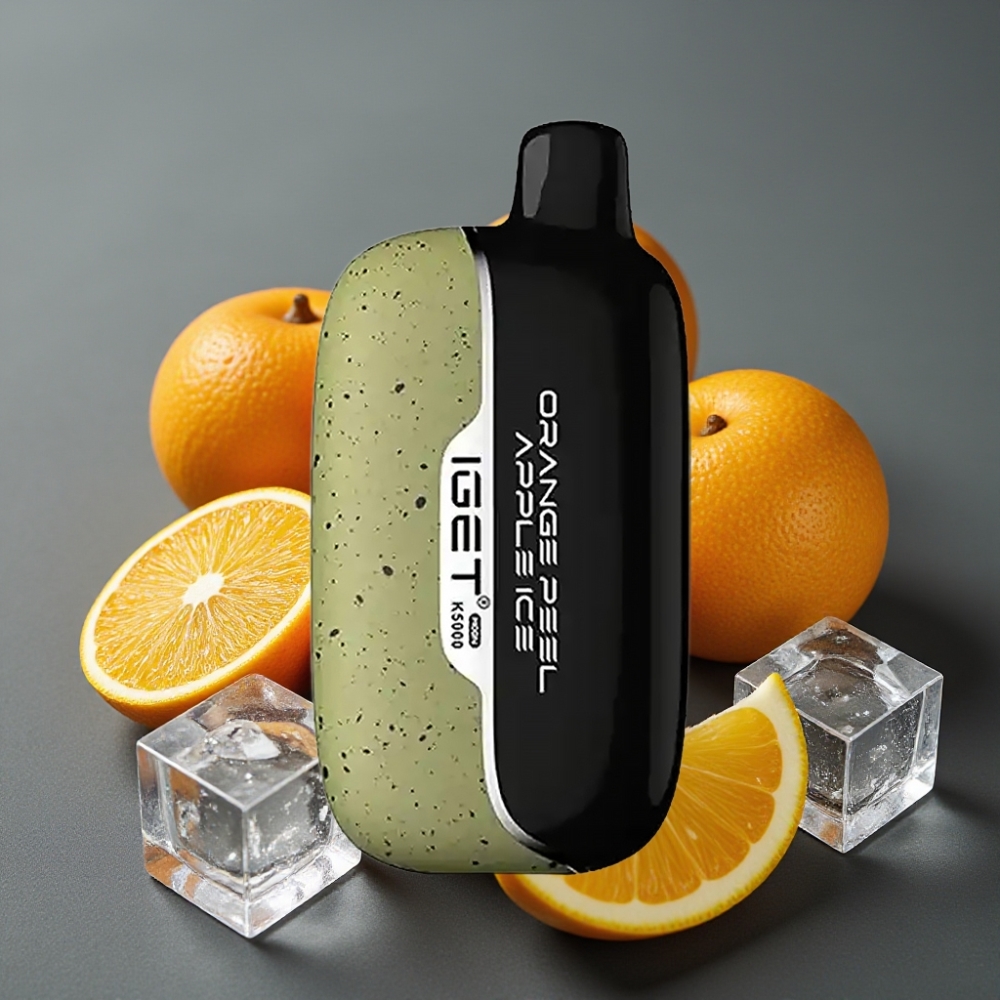 IGET Moon K5000 Puffs Pomarančno Jabolko Led Dispozabilna Vape