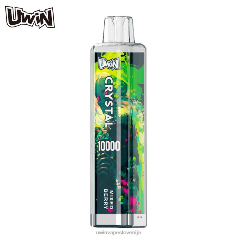 UWIN Vape Crystal - mešano jagodičje UWIN CRYSTAL 10000 vape za enkratno uporabo P8BL014